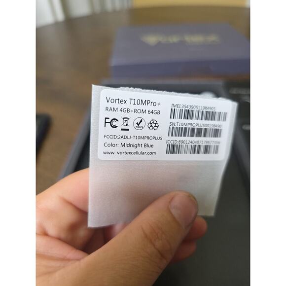 Vortex Tablet T10M PRO+ RAM 4GB ROM 64 GB Midnight Blue Color - Picture 14 of 16